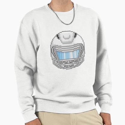 White Football Helmet 2 Sweatshirt - Novelty Apparel for Adults - T-Shirt, Sweatshirt, Hoodie