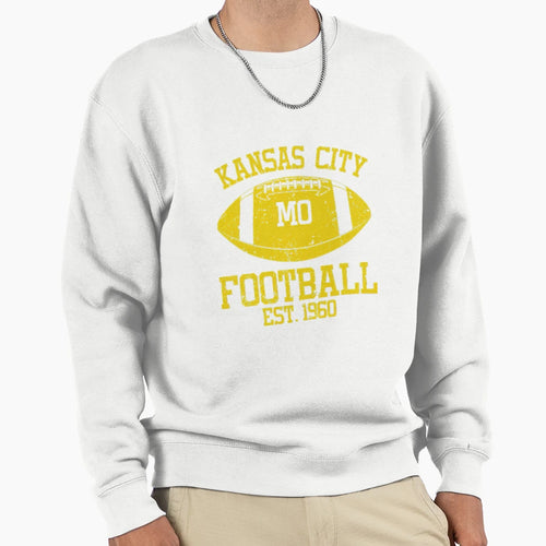 Football Kansas City Sweatshirt - Custom Art Print Unisex - T-Shirt, Sweatshirt, Hoodie