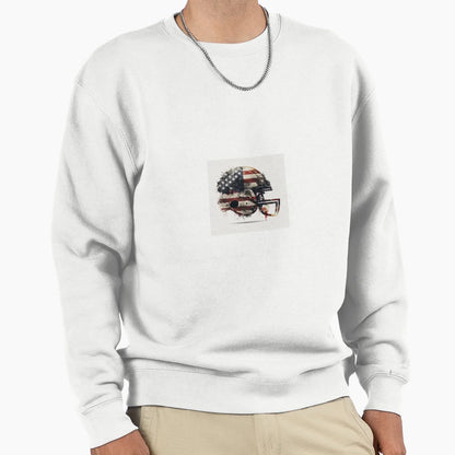 American Football Helmet Sweatshirt - Trendy Graphic for Adults - T-Shirt, Sweatshirt, Hoodie