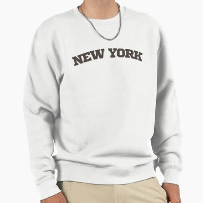 New York Varsity Font Sweatshirt - Streetwear Style Men Women - T-Shirt, Sweatshirt, Hoodie