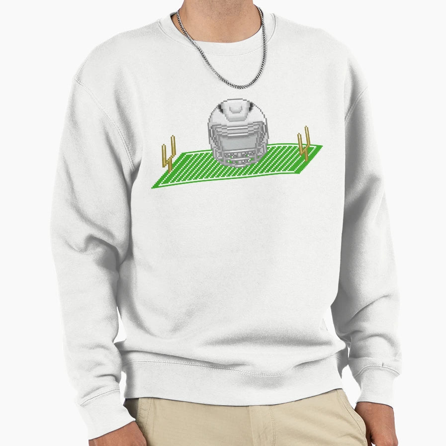 Field Helmet White 1 Sweatshirt - Streetwear Style Unisex - T-Shirt, Sweatshirt, Hoodie