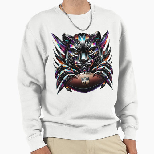 Black Tiger Nfl Fan Art Sweatshirt - Aesthetic Graphic for Adults - T-Shirt, Sweatshirt, Hoodie