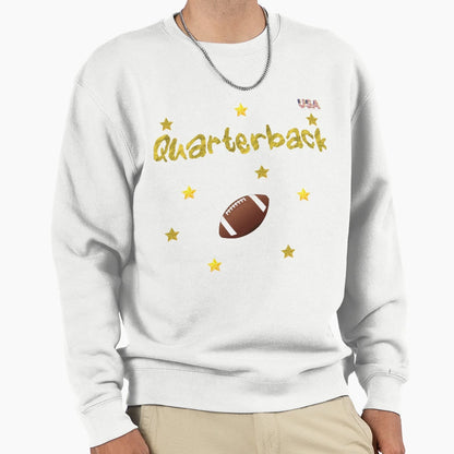 Quarterback Sweatshirt - Novelty Apparel Men Women - T-Shirt, Sweatshirt, Hoodie