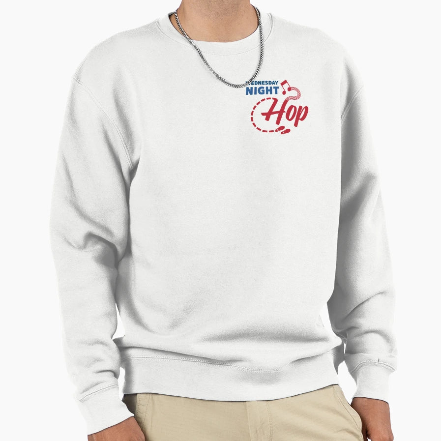 Wednesday Night Hop Color Logo T-Shirt - Graphic Print Men Women - T-Shirt, Sweatshirt, Hoodie