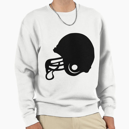 Football Helmet Sweatshirt - Aesthetic Graphic Men Women - T-Shirt, Sweatshirt, Hoodie