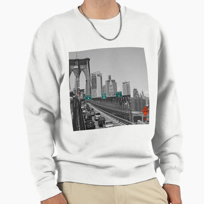 Brooklyn Bridge Sweatshirt - Aesthetic Graphic for Adults - T-Shirt, Sweatshirt, Hoodie