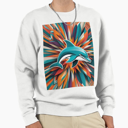 Back Miami Dolphins Sweatshirt - Casual Everyday Wear Unisex - T-Shirt, Sweatshirt, Hoodie