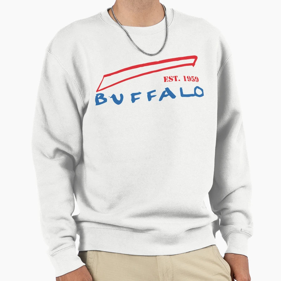 Buffalo Bills Est 1959 Football Fan Sweatshirt - Graphic Print for Adults - T-Shirt, Sweatshirt, Hoodie
