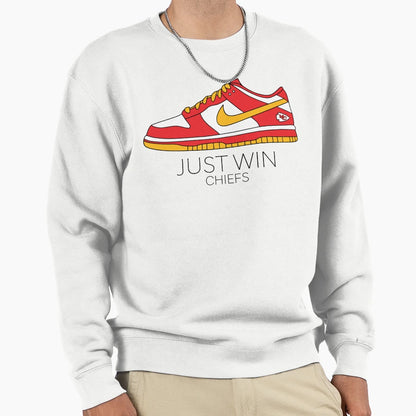 Just Win Kc Football Dunks Sweatshirt - Novelty Apparel Men Women - T-Shirt, Sweatshirt, Hoodie