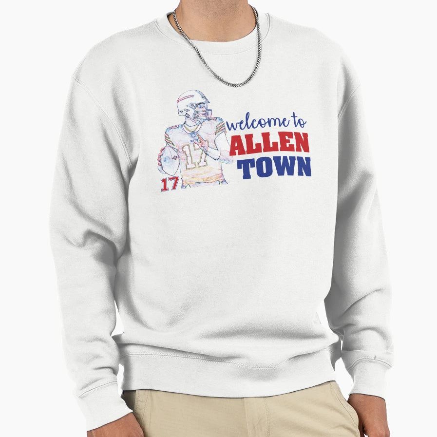 Allen Town Sweatshirt - Aesthetic Graphic Unisex - T-Shirt, Sweatshirt, Hoodie