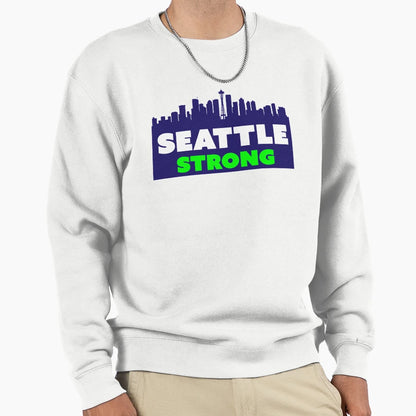 Seattle Strong Sweatshirt - Custom Art Print for Adults - T-Shirt, Sweatshirt, Hoodie
