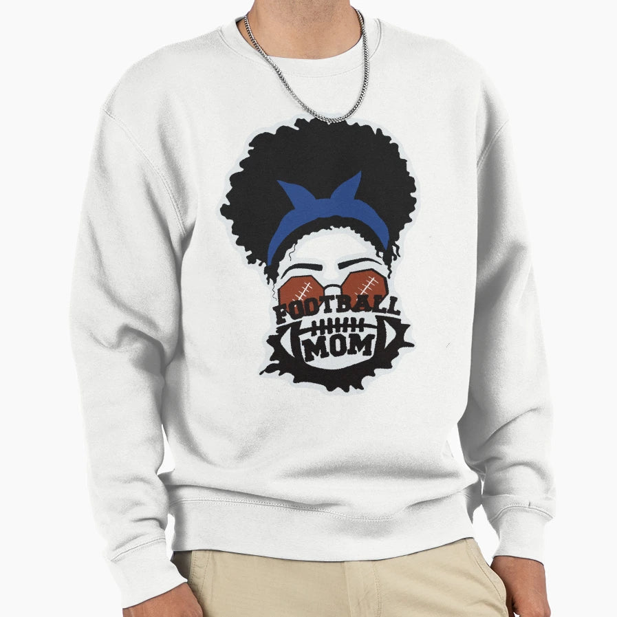 Fball Momblue Sweatshirt - Fun Novelty Design Men Women - T-Shirt, Sweatshirt, Hoodie