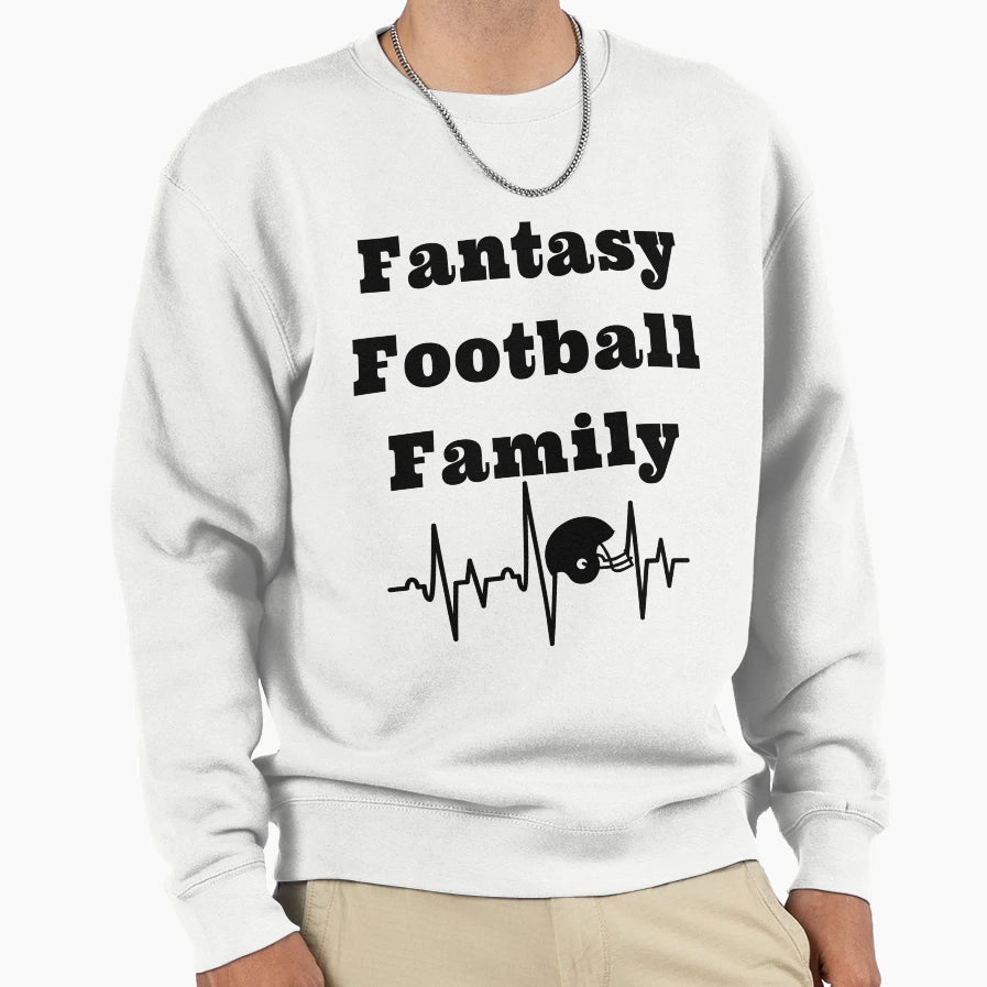 Fantasy Football Family Fun Football Sweatshirt - Unique Graphic Men Women - T-Shirt, Sweatshirt, Hoodie