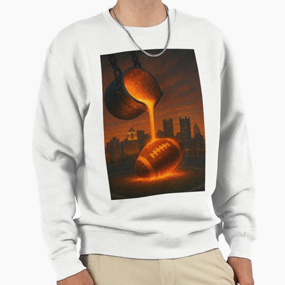 Pittsburgh Football V5 Sweatshirt - Casual Everyday Wear for Adults - T-Shirt, Sweatshirt, Hoodie