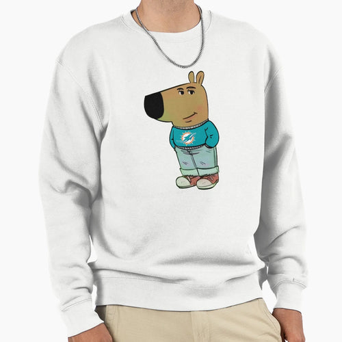Miami Dophins Just Chill Guy Sweatshirt - Casual Everyday Wear Men Women - T-Shirt, Sweatshirt, Hoodie