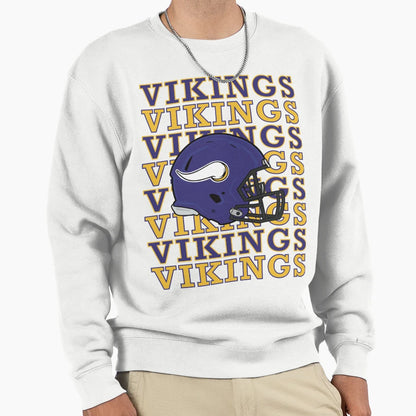 Minnesota Vikings Football Sweatshirt - Novelty Apparel Unisex - T-Shirt, Sweatshirt, Hoodie
