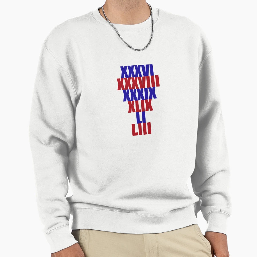 Patriots Titles Sweatshirt - Graphic Print for Adults - T-Shirt, Sweatshirt, Hoodie
