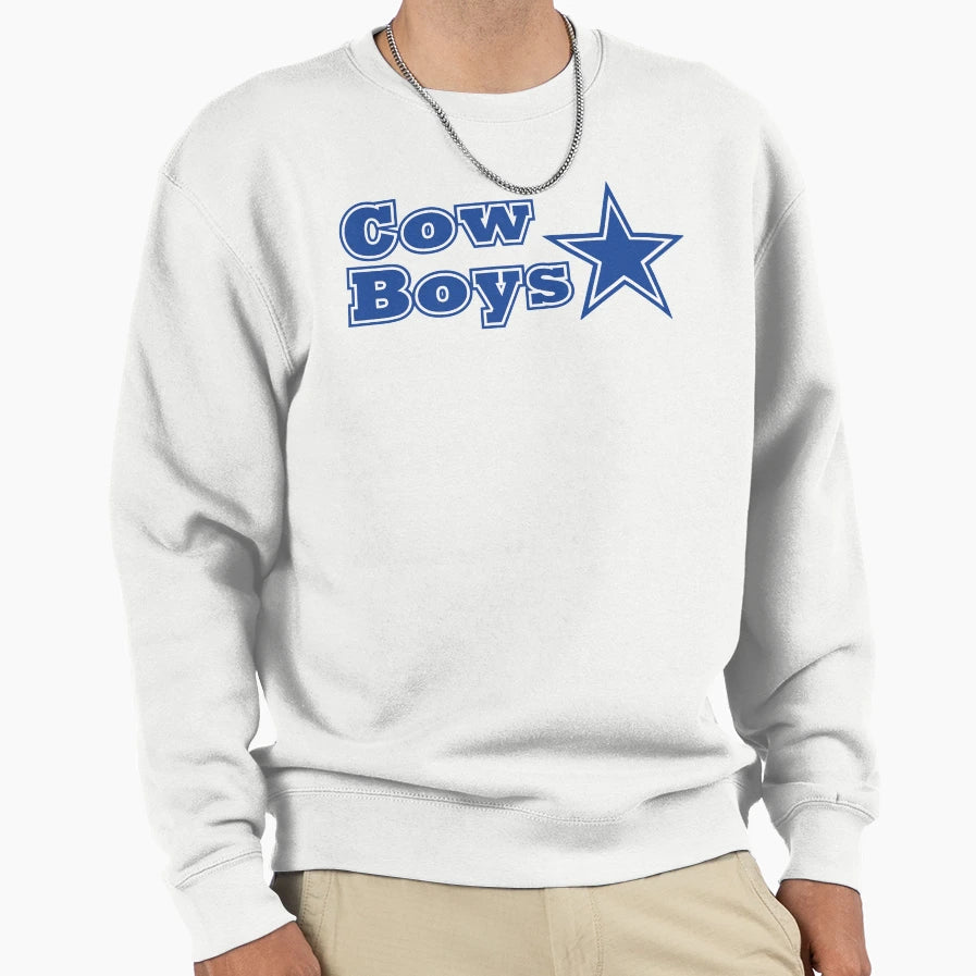 Cowboys Sweatshirt - Graphic Print Men Women - T-Shirt, Sweatshirt, Hoodie