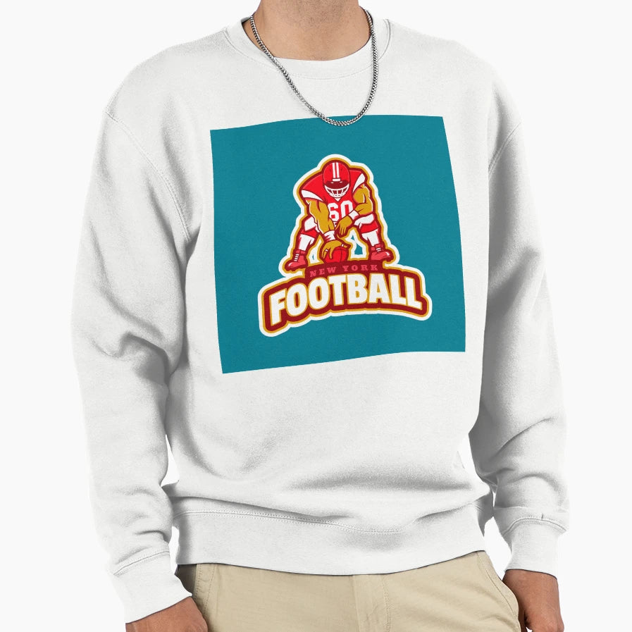 New York Football Sweatshirt - Casual Everyday Wear Unisex - T-Shirt, Sweatshirt, Hoodie