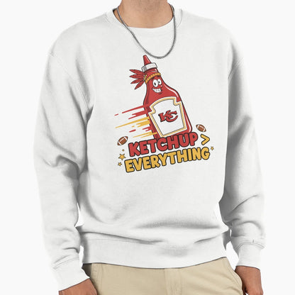 Chiefs Kc Kansas City Ketchup Sweatshirt - Novelty Apparel Men Women - T-Shirt, Sweatshirt, Hoodie