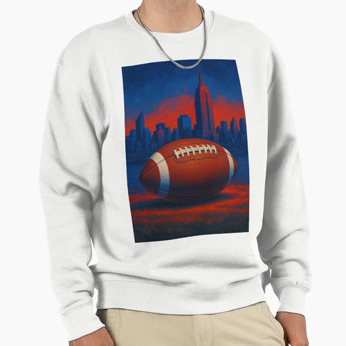New York City Football V2 Sweatshirt - Fun Novelty Design for Adults - T-Shirt, Sweatshirt, Hoodie