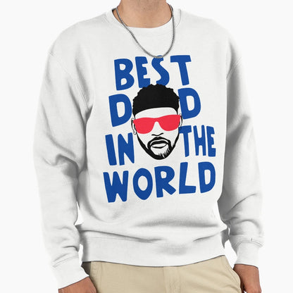 Best Dad World Sweatshirt - Fun Novelty Design for Adults - T-Shirt, Sweatshirt, Hoodie