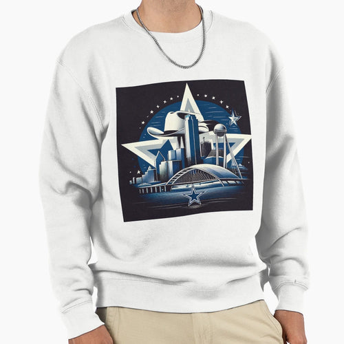 Dallas Cowboys Essence Artwork Sweatshirt - Novelty Apparel for Adults - T-Shirt, Sweatshirt, Hoodie
