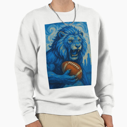Detroit Football V3 Sweatshirt - Aesthetic Graphic Unisex - T-Shirt, Sweatshirt, Hoodie