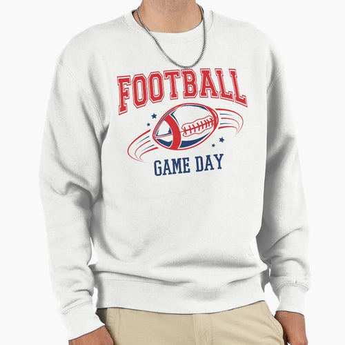 College Football Mom Dad Game Day Sweatshirt - Trendy Graphic for Adults - T-Shirt, Sweatshirt, Hoodie