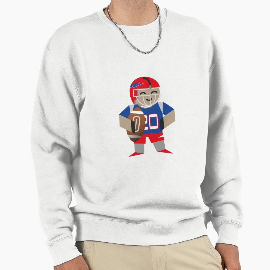 Sports Character American Football Sweatshirt - Streetwear Style for Adults - T-Shirt, Sweatshirt, Hoodie