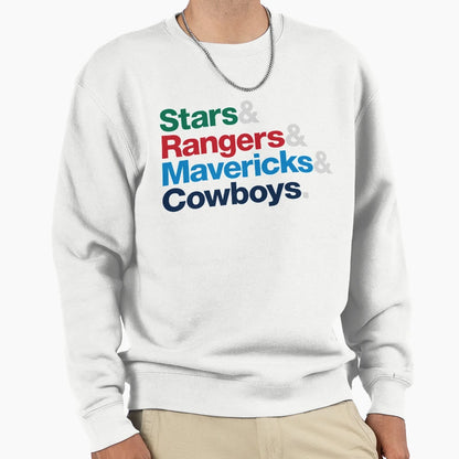 Dallas Sports Teams Sweatshirt - Graphic Print Unisex - T-Shirt, Sweatshirt, Hoodie
