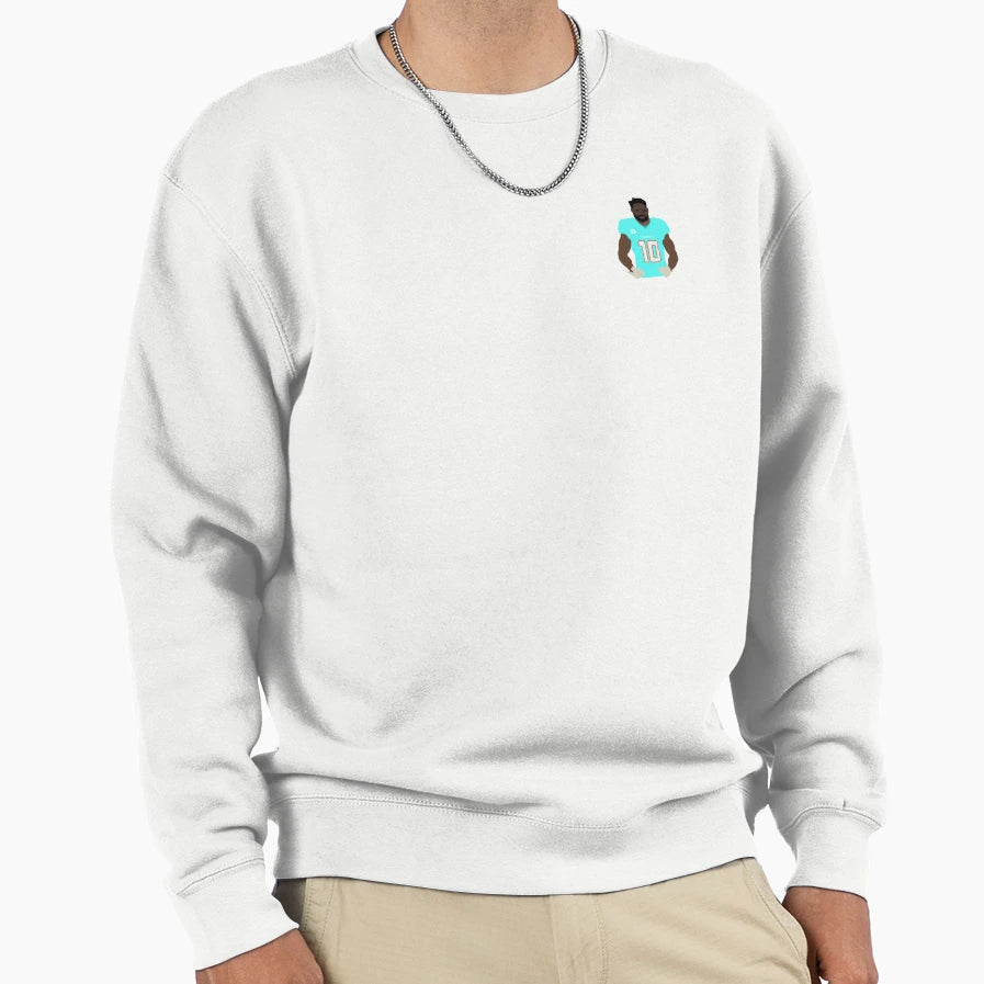American Football Player Cartoon Sweatshirt - Streetwear Style Men Women - T-Shirt, Sweatshirt, Hoodie
