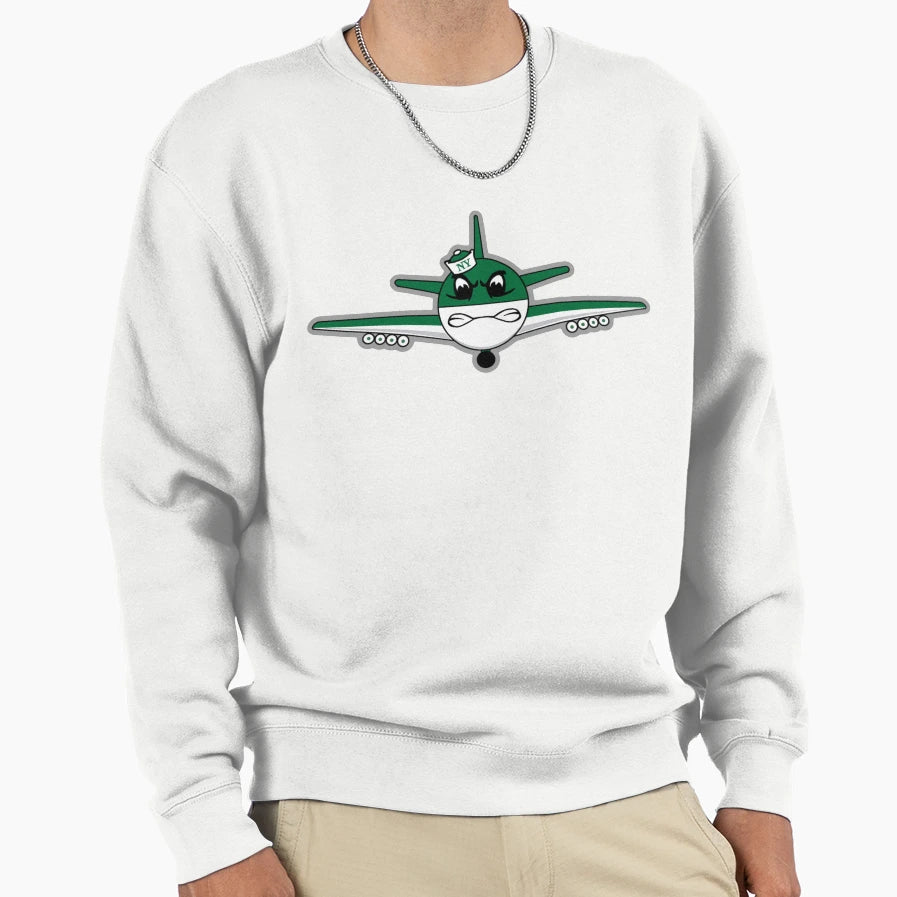 New York Jets Mascot Sweatshirt - Casual Everyday Wear Unisex - T-Shirt, Sweatshirt, Hoodie