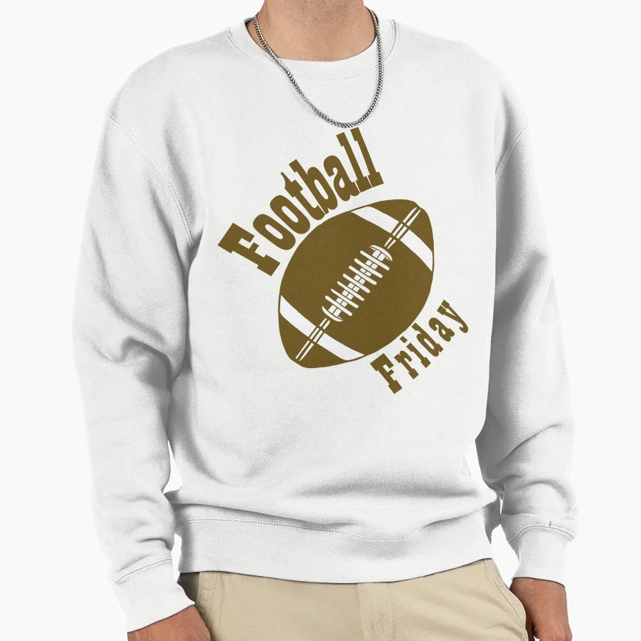 Football Friday Sweatshirt - Graphic Print for Adults - T-Shirt, Sweatshirt, Hoodie