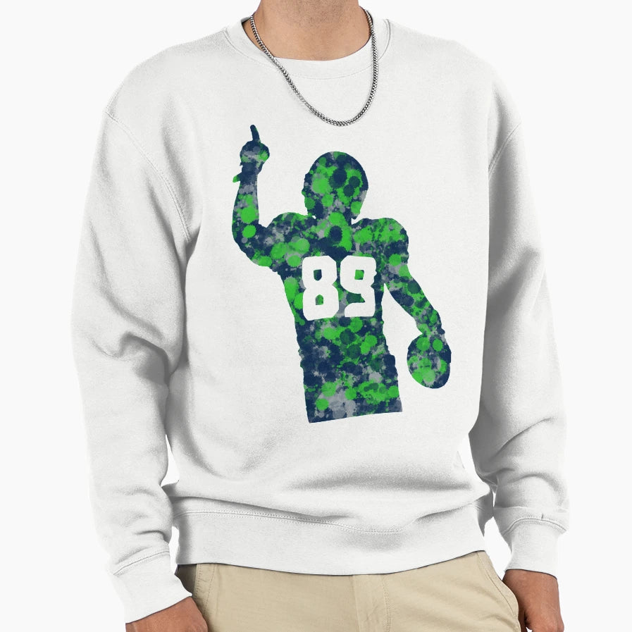 Splatter Baldwin Sweatshirt - Novelty Apparel Men Women - T-Shirt, Sweatshirt, Hoodie
