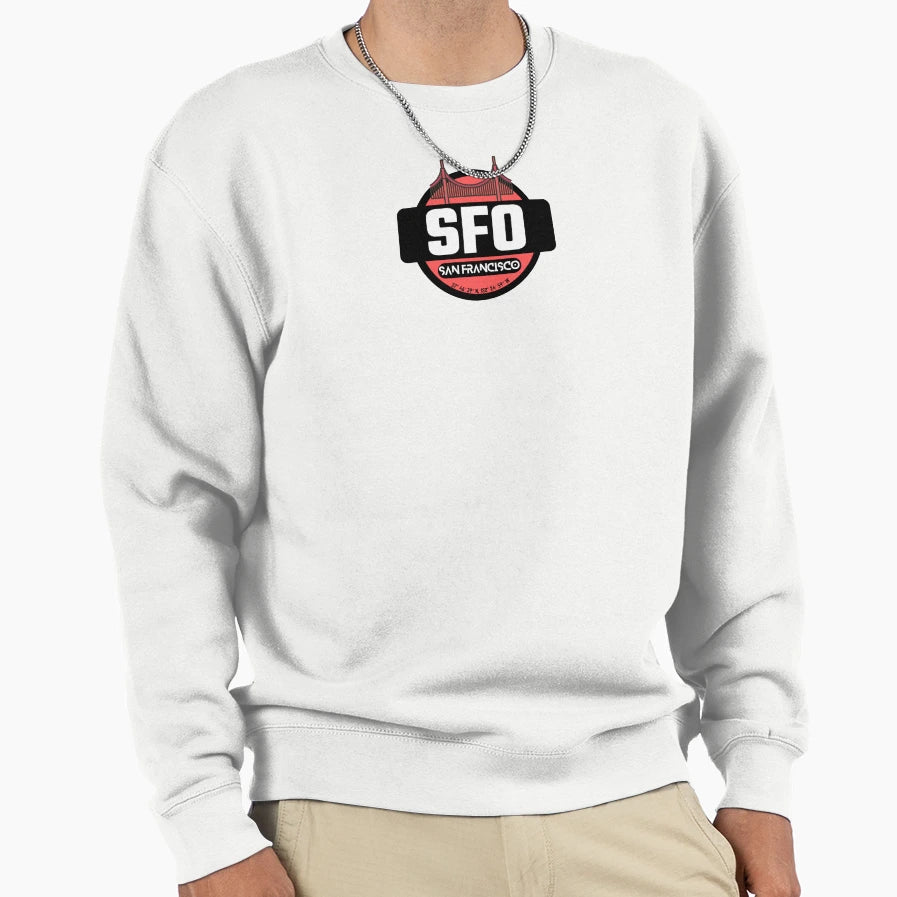 San Francisco City Iconic Sweatshirt - Minimalist Print Men Women - T-Shirt, Sweatshirt, Hoodie