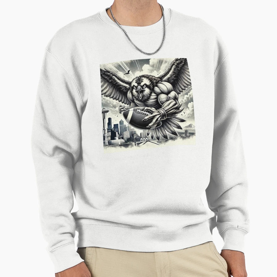 Seattle Football Sweatshirt - Aesthetic Graphic Unisex - T-Shirt, Sweatshirt, Hoodie