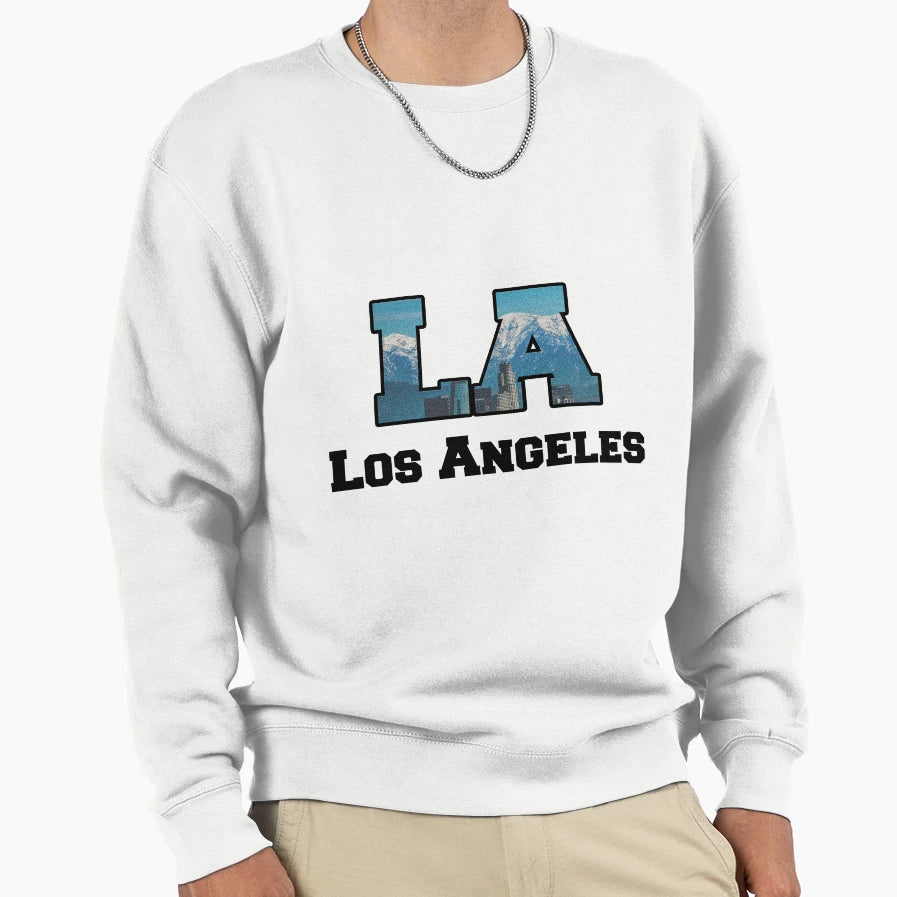 Los Angeles Buildings Sweatshirt - Streetwear Style Unisex - T-Shirt, Sweatshirt, Hoodie
