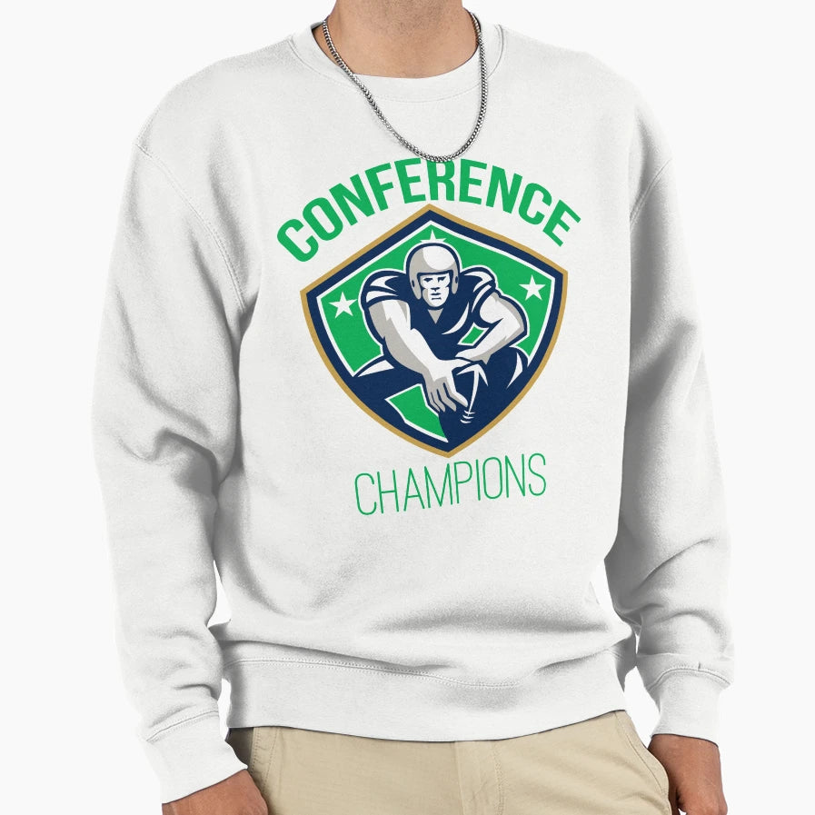 American Football Snap Conference Sweatshirt - Minimalist Print for Adults - T-Shirt, Sweatshirt, Hoodie