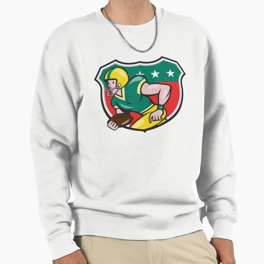 American Football Wide Receiver Sweatshirt - Unique Graphic Men Women - T-Shirt, Sweatshirt, Hoodie