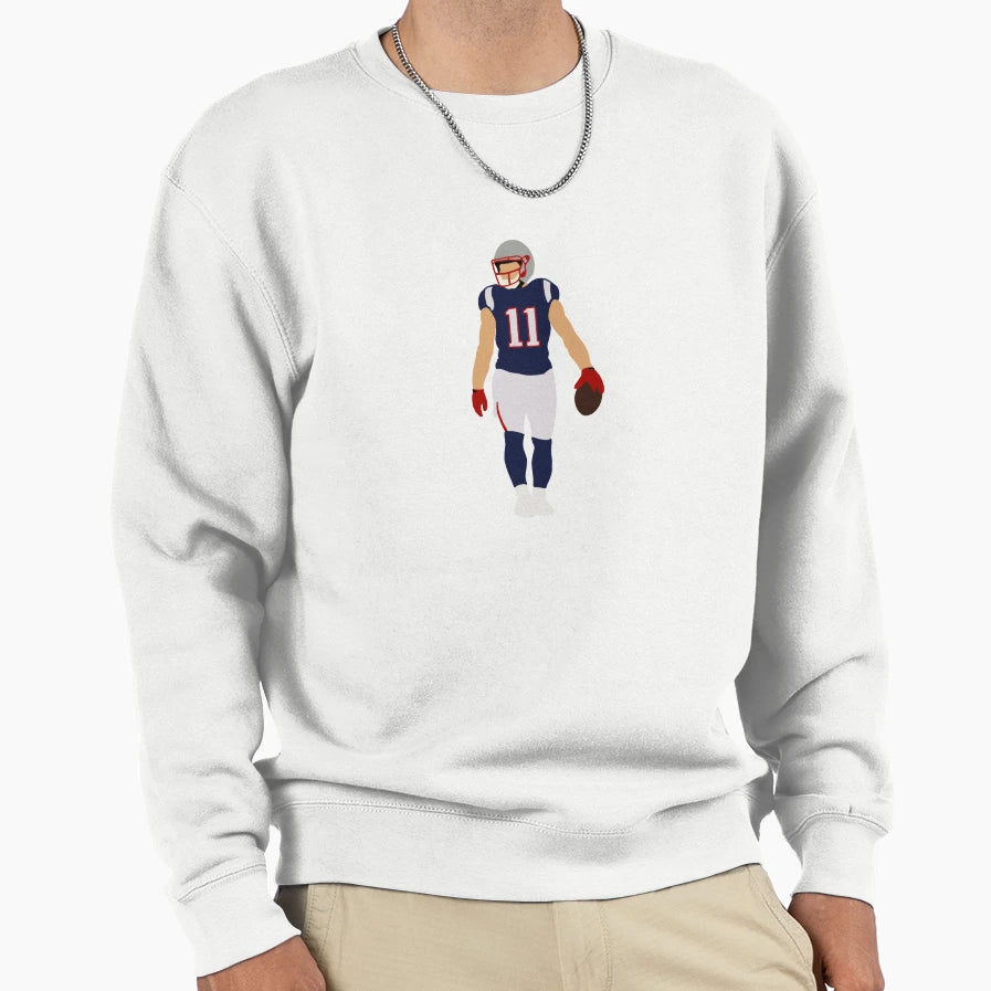 Julian Edelman Sweatshirt - Unique Graphic Unisex - T-Shirt, Sweatshirt, Hoodie