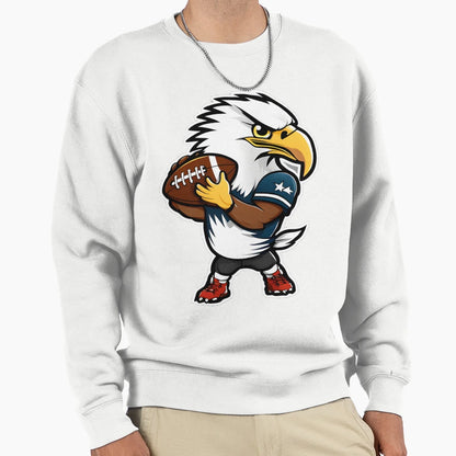 Eagle American Football Sweatshirt - Casual Everyday Wear for Adults - T-Shirt, Sweatshirt, Hoodie