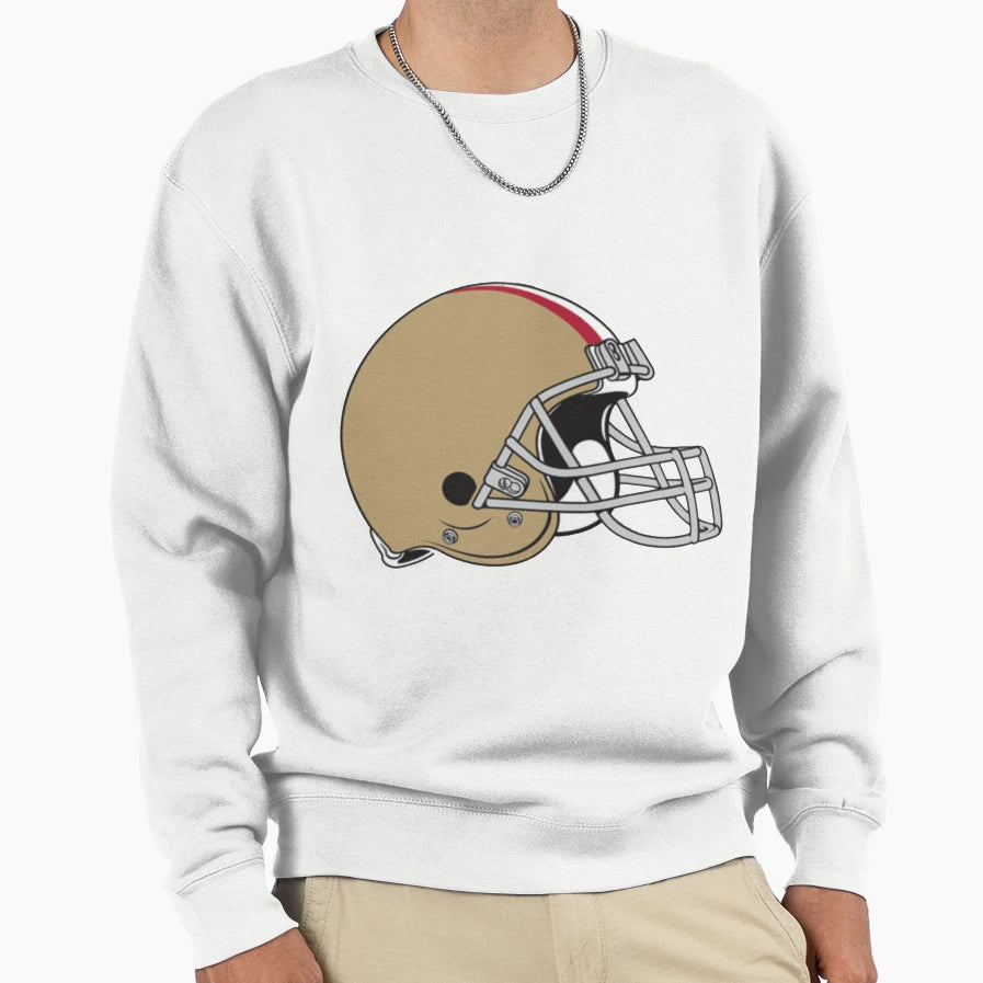 Football Helmet Sweatshirt - Novelty Apparel Unisex - T-Shirt, Sweatshirt, Hoodie