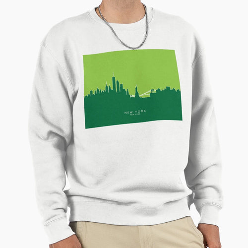 New York Skyline Sweatshirt - Minimalist Print for Adults - T-Shirt, Sweatshirt, Hoodie