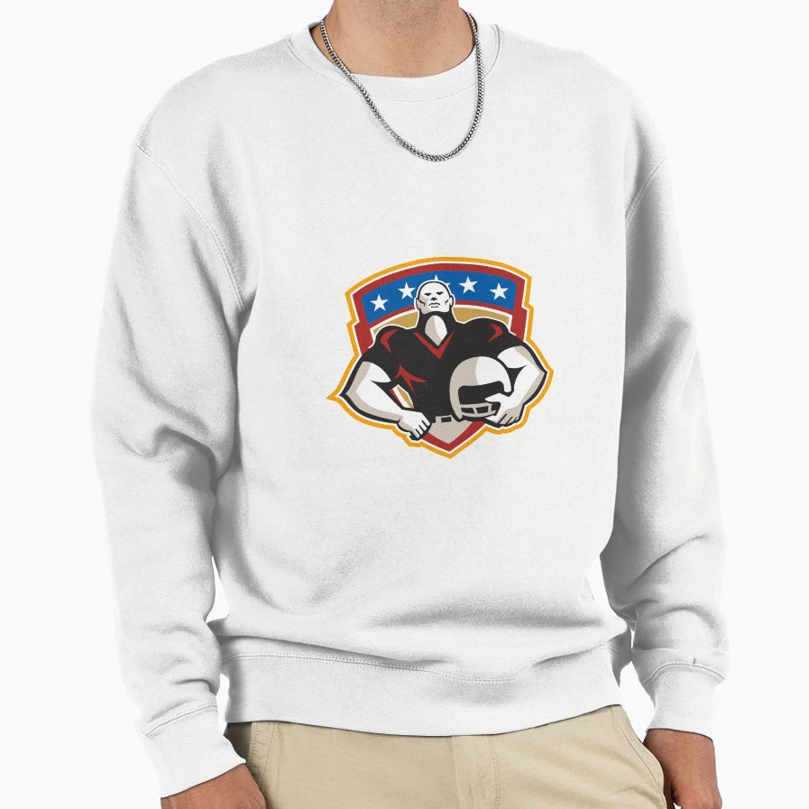 American Football Tackle Sweatshirt - Casual Everyday Wear for Adults - T-Shirt, Sweatshirt, Hoodie