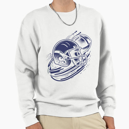 American Football Simple Sweatshirt - Casual Everyday Wear Men Women - T-Shirt, Sweatshirt, Hoodie