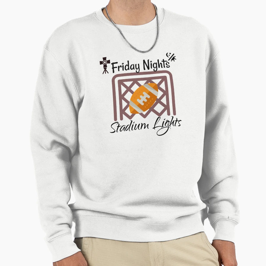 Friday Night Stadium Lights Loves Sweatshirt - Unique Graphic Unisex - T-Shirt, Sweatshirt, Hoodie