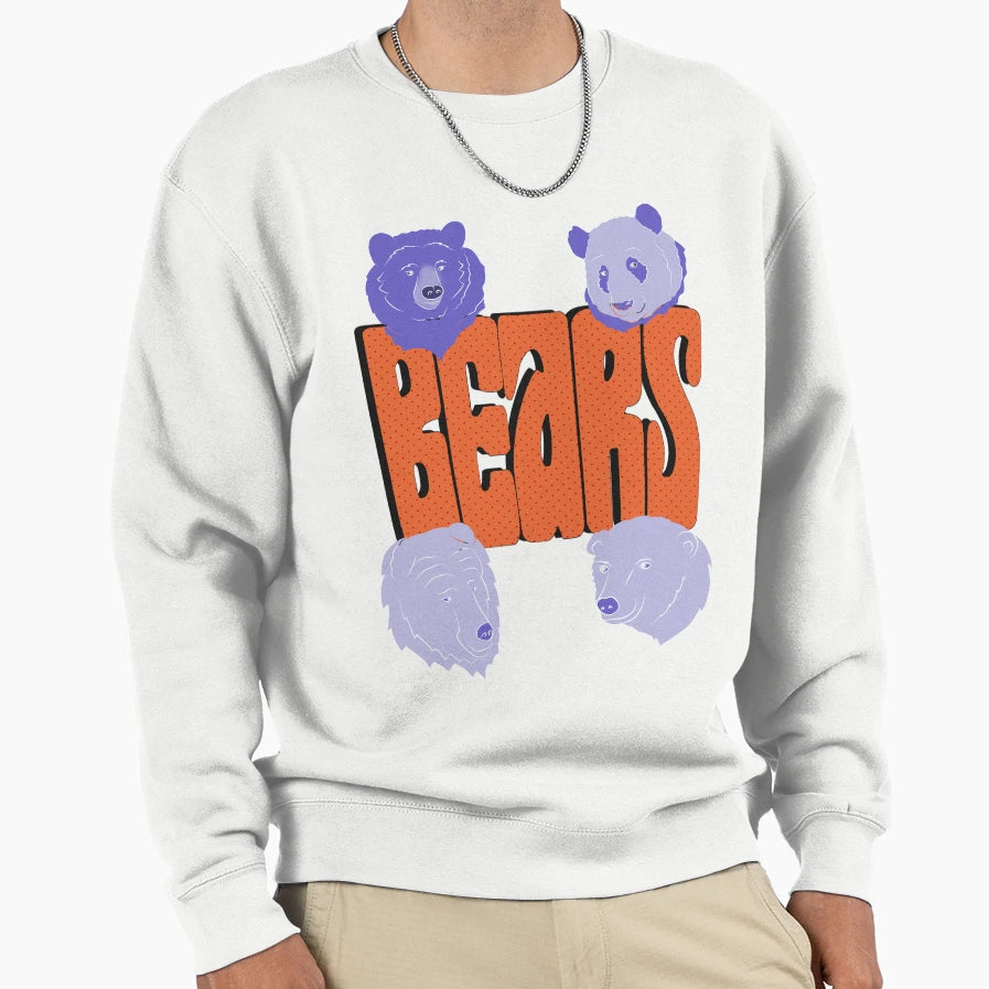 Bears Sweatshirt - Novelty Apparel for Adults - T-Shirt, Sweatshirt, Hoodie