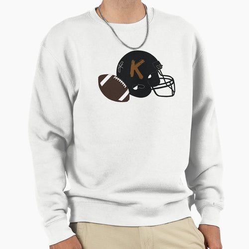 K Helmet American Football Monogram Sweatshirt - Trendy Graphic Unisex - T-Shirt, Sweatshirt, Hoodie
