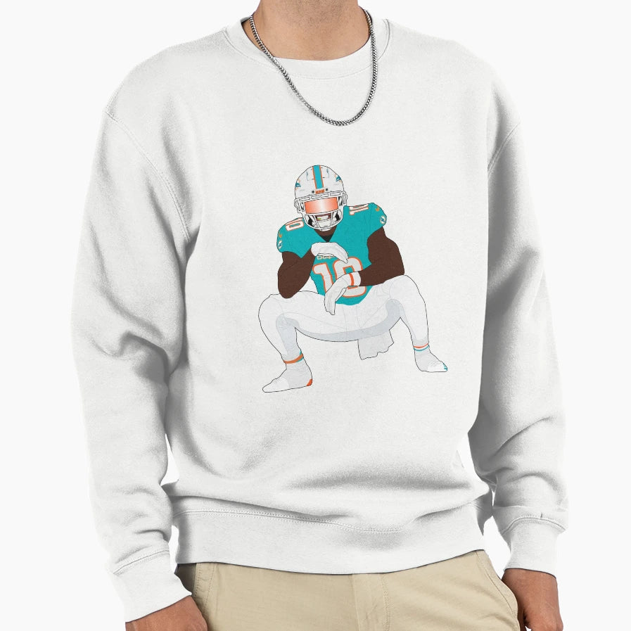 TH Dolphins Sweatshirt - Custom Art Print Unisex - T-Shirt, Sweatshirt, Hoodie